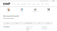 Desktop Screenshot of coltgroup.com